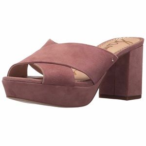 NWT Sam Edelman Jayne Dusty Rose Platform Sandal